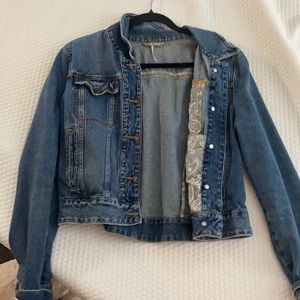 Free People denim jacket